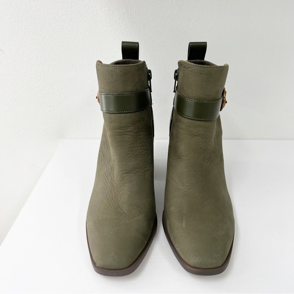 Vionic Tenley Women's Mid Shaft Ankle Boot Olive 6.5 - Picture 3 of 6